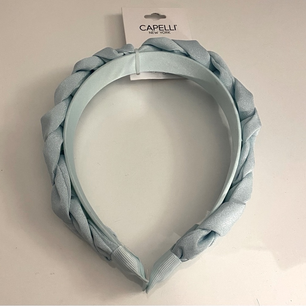 Capelli Blue Braided Headband